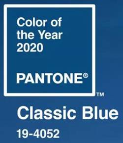 Pantone2020年度色—經典藍（Classic Blue）